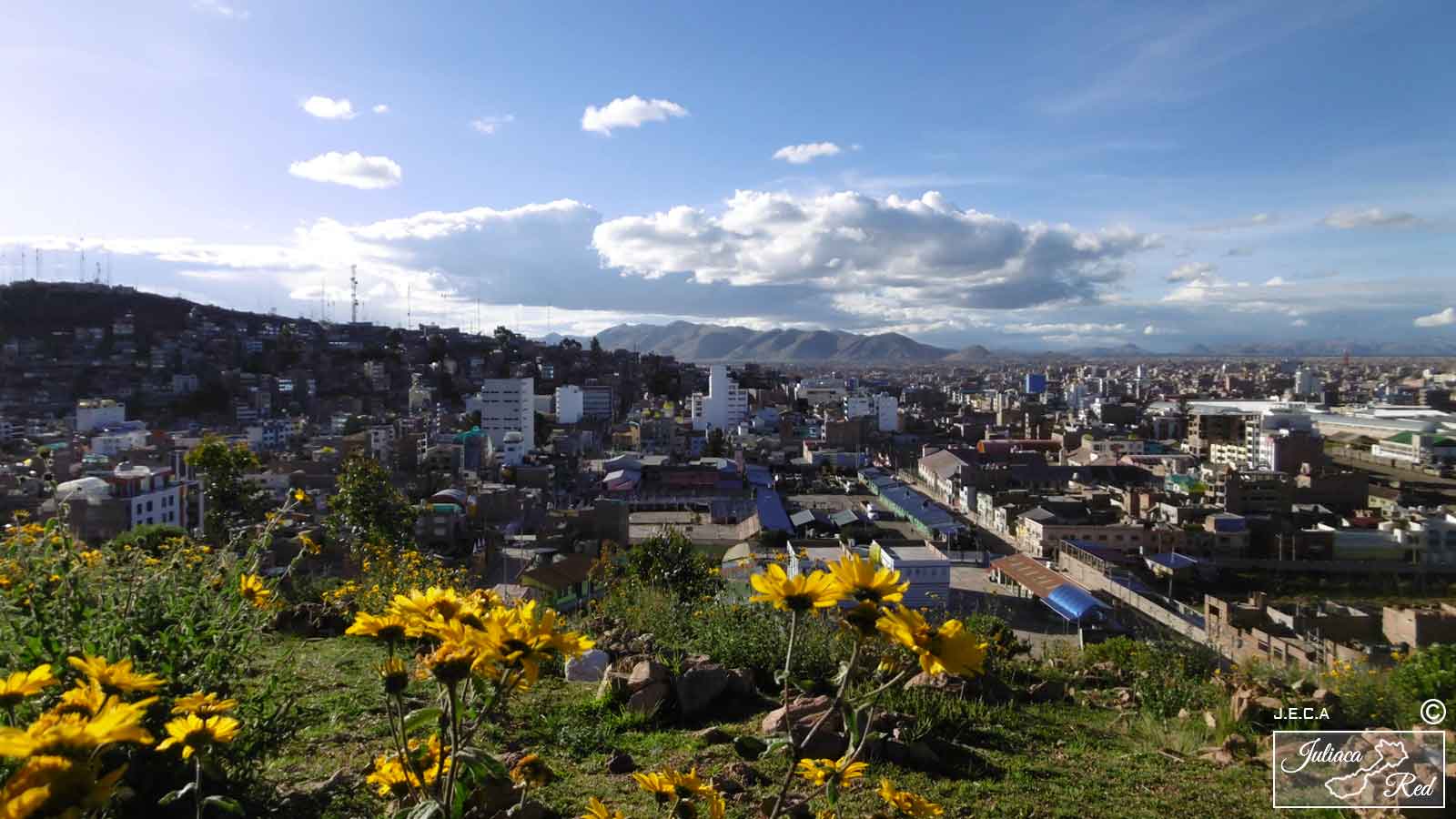 Vista panorámica de la ciudad de Juliaca