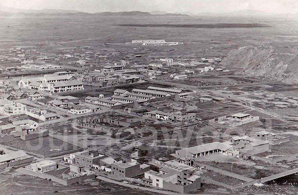 Vista panorámica de Juliaca, año 1965